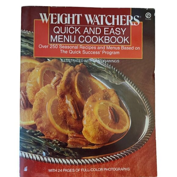 Weight Watchers Quick and Easy Menu Cookbook - Picture 1 of 2